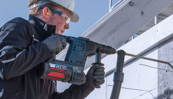 Typhoon Stofafzuigboren